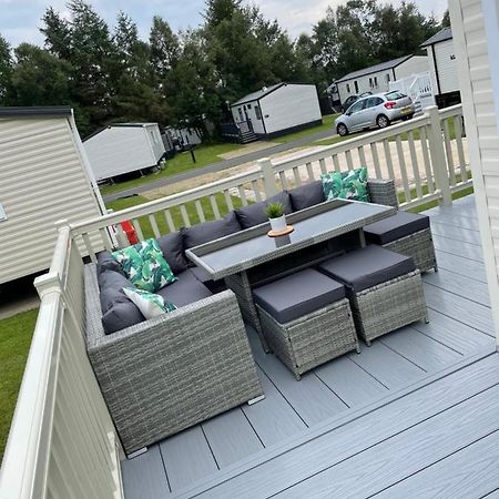 Lazy Bear Lodge Northumberland Swarland Extérieur photo