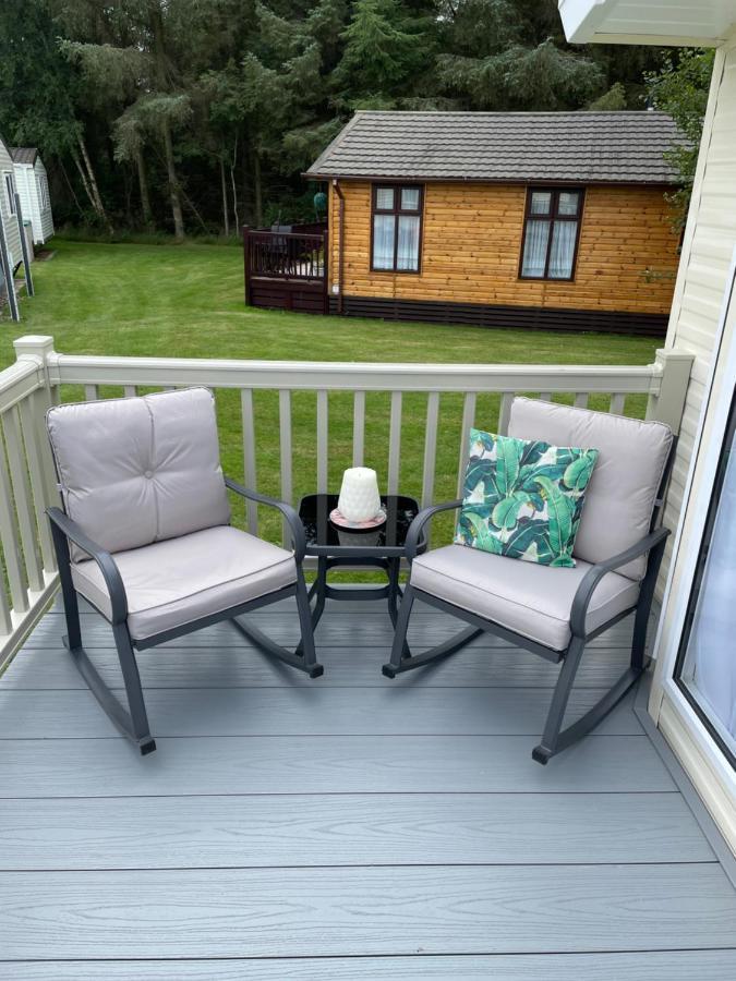 Lazy Bear Lodge Northumberland Swarland Extérieur photo